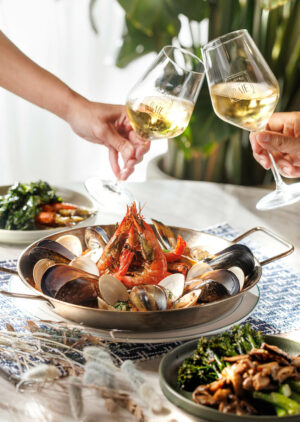 Seafood Paella, ALC, Birsto Lo Baie